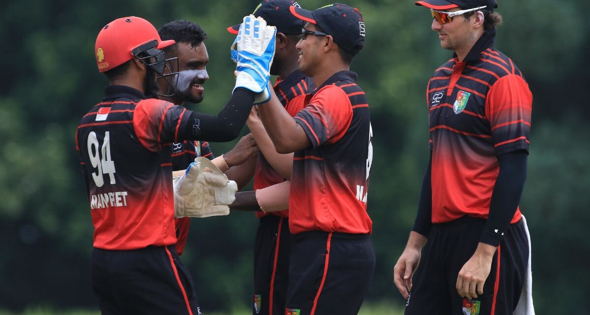 T20 World Cup  में गजब हुआ! मैच पांच बॉल में खत्म हुआ, पूरी टीम 10 रन पर निपट गई।