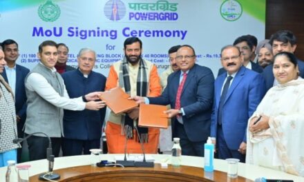CM Nayab Singh Saini की उपस्थिति में पॉवरग्रिड और गुरुग्राम जिला प्रशासन के बीच हुआ एमओयू