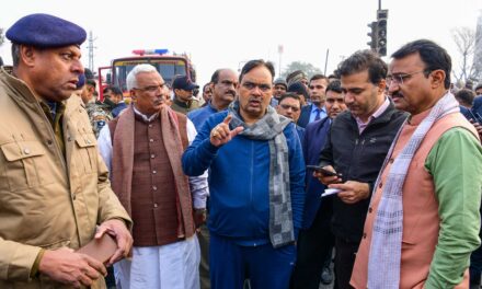 CM Bhajan Lal Sharma ने घटनास्थल का लिया जायजा, एसएमएस अस्पताल पहुंचकर घायलों के इलाज के दिए निर्देश