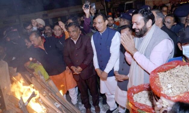 लोहड़ी पर्व पर मुख्यमंत्री श्री नायब सिंह सैनी ने लाडवा हल्का के नागरिकों को दी 10 करोड़ रुपए के विकास कार्यों की सौगात