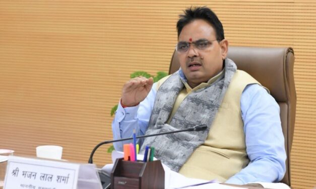 मुख्यमंत्री श्री भजनलाल शर्मा ने बाड़मेर में मंगला प्रोसेसिंग टर्मिनल का किया निरीक्षण