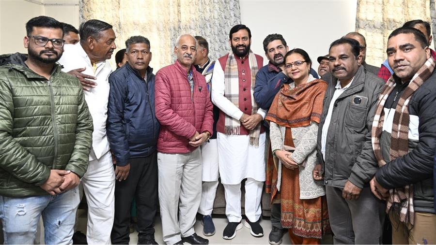 हरियाणा के मुख्यमंत्री श्री नायब सिंह सैनी ने उपमंडल नारायणगढ़ का किया दौरा