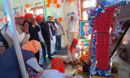 मंत्री रणबीर गंगवा: गुरु रविदास की पावन शिक्षाओं पर चलते हुए समाज हित के लिए अग्रणी होकर कार्य करने चाहिए