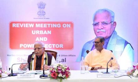 केंद्रीय मंत्री श्री मनोहर लाल ने अपनी ओडिशा यात्रा के दौरानशहरी विकास की दिशा में हुई प्रगति की समीक्षा की