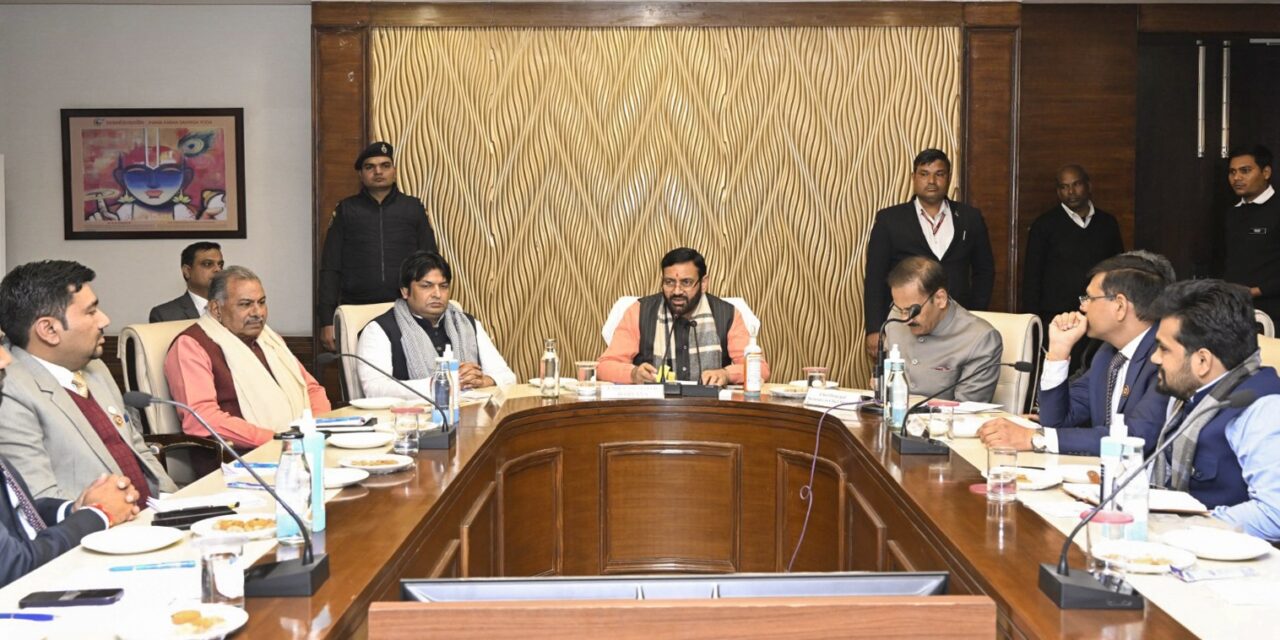 मुख्यमंत्री श्री नायब सिंह सैनी की अध्यक्षता में “बजट पूर्व परामर्श” बैठक का हुआ आयोजन