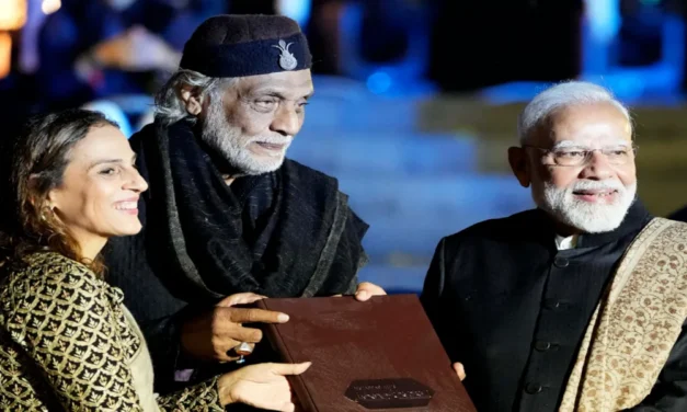 प्रधानमंत्री श्री नरेन्द्र मोदी ने सूफी संगीत समारोह, जहान-ए-खुसरो 2025 में भाग लिया