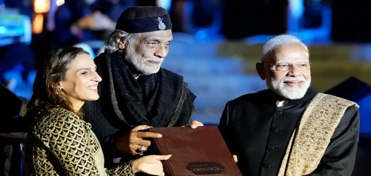 प्रधानमंत्री श्री नरेन्द्र मोदी ने सूफी संगीत समारोह, जहान-ए-खुसरो 2025 में भाग लिया