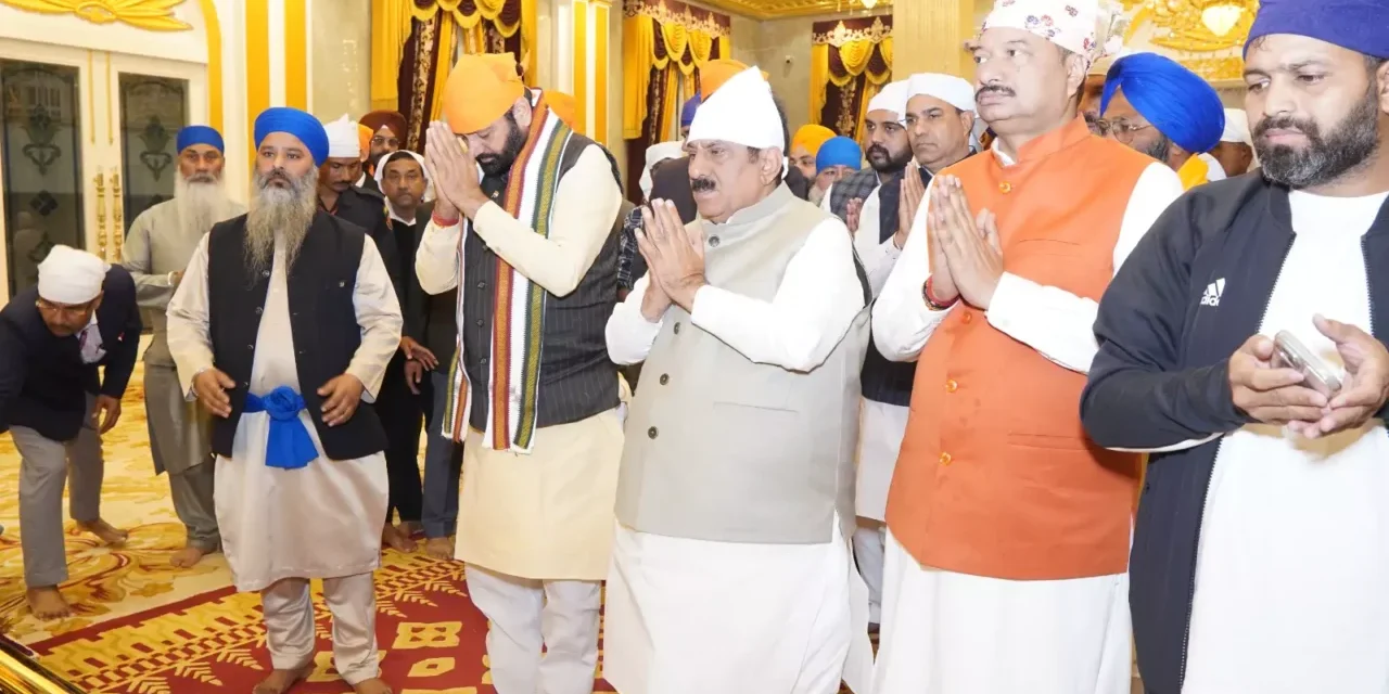 मुख्यमंत्री नायब सिंह सैनी: प्रदेश में तीन गुणा गति से विकास करवाने की होगी सरकार की गारंटी