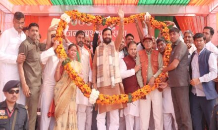 मुख्यमंत्री श्री नायब सिंह सैनी ने भिवानी के बवानी खेड़ा में आयोजित कार्यक्रम में की शिकरत