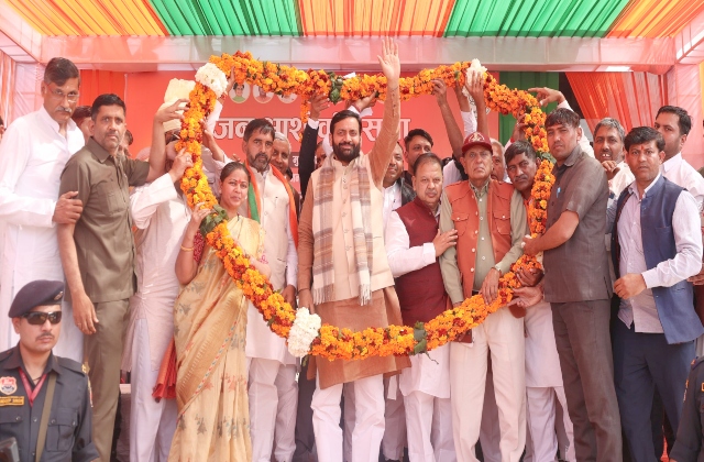 मुख्यमंत्री श्री नायब सिंह सैनी ने भिवानी के बवानी खेड़ा में आयोजित कार्यक्रम में की शिकरत