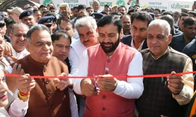 मुख्यमंत्री श्री नायब सिंह सैनी ने हिसार में आयोजित तीन दिवसीय कृषि दर्शन प्रदर्शनी का किया शुभारम्भ