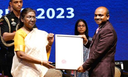 राष्ट्रपति श्रीमती द्रौपदी मुर्मु  ने विजिटर्स कॉन्फ्रेंस 2024-25 का उद्घाटन किया