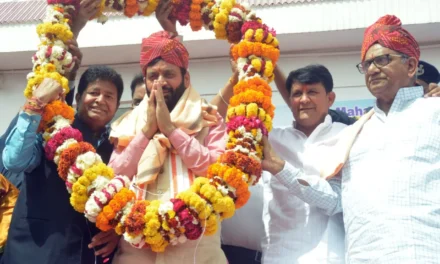 मुख्यमंत्री श्री नायब सिंह सैनी का राजस्थान के चोमू में सैनी समाज ने किया अभिनंदन