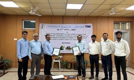 एसईसीएल बनेगा कोयला खनन के लिए पेस्ट भरण प्रौद्योगिकी का उपयोग करने वाला पहला सार्वजनिक उपक्रम