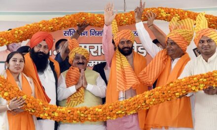 मुख्यमंत्री श्री नायब सिंह सैनी ने रविदास मंदिर एवं धर्मशाला में अंबेडकर भवन का किया उद्घाटन