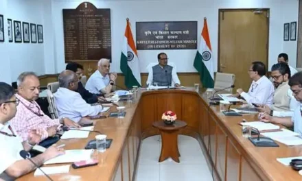 केंद्रीय कृषि मंत्री श्री शिवराज सिंह चौहान ने की खेती-किसानी की प्रगति की साप्ताहिक समीक्षा की