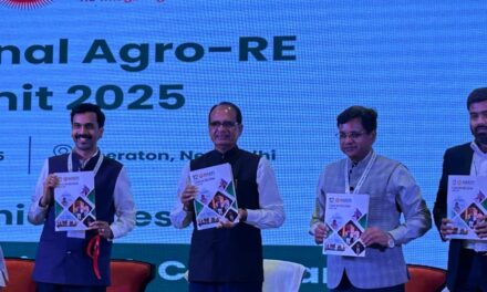 केंद्रीय कृषि मंत्री श्री शिवराज सिंह चौहान ‘नेशनल एग्रो-आर ई समिट 2025’ में शामिल हुए