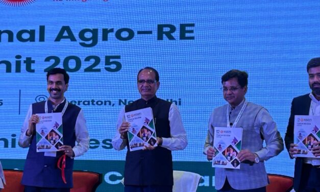 केंद्रीय कृषि मंत्री श्री शिवराज सिंह चौहान ‘नेशनल एग्रो-आर ई समिट 2025’ में शामिल हुए