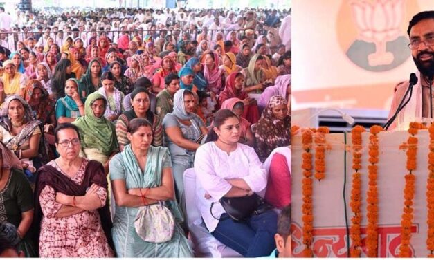 मुख्यमंत्री श्री नायब सिंह सैनी ने की करोड़ों रुपये की विकास परियोजनाओं की घोषणाएं, पलवल विधानसभा क्षेत्र भरेगा विकास की नई उड़ान