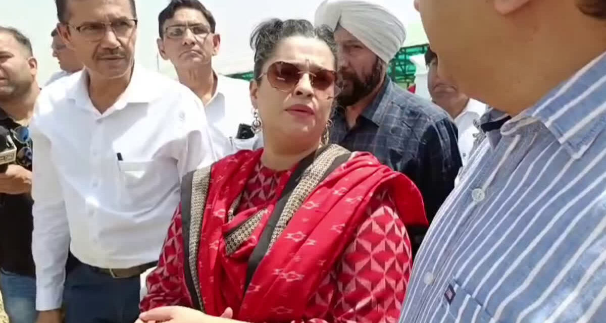 सिंचाई मंत्री श्रीमती श्रुति चौधरी के निर्देशानुसार महेंद्रगढ़ में सिंचाई के लगभग 18.55 करोड़ रुपये की लागत के कार्य प्रगति पर