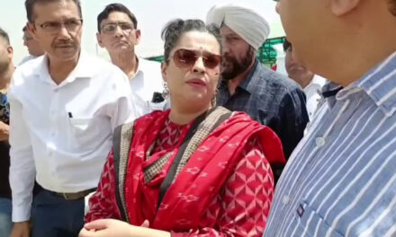 सिंचाई मंत्री श्रीमती श्रुति चौधरी के निर्देशानुसार महेंद्रगढ़ में सिंचाई के लगभग 18.55 करोड़ रुपये की लागत के कार्य प्रगति पर