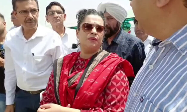 सिंचाई मंत्री श्रीमती श्रुति चौधरी के निर्देशानुसार महेंद्रगढ़ में सिंचाई के लगभग 18.55 करोड़ रुपये की लागत के कार्य प्रगति पर