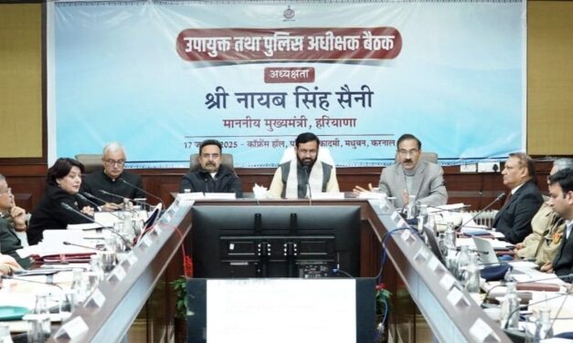 मुख्यमंत्री श्री नायब सिंह सैनी ने अनटैप्ड सीवरेज व औद्योगिक अपशिष्ट जल ड्रेन में प्रवाहित न होने के दिए निर्देश