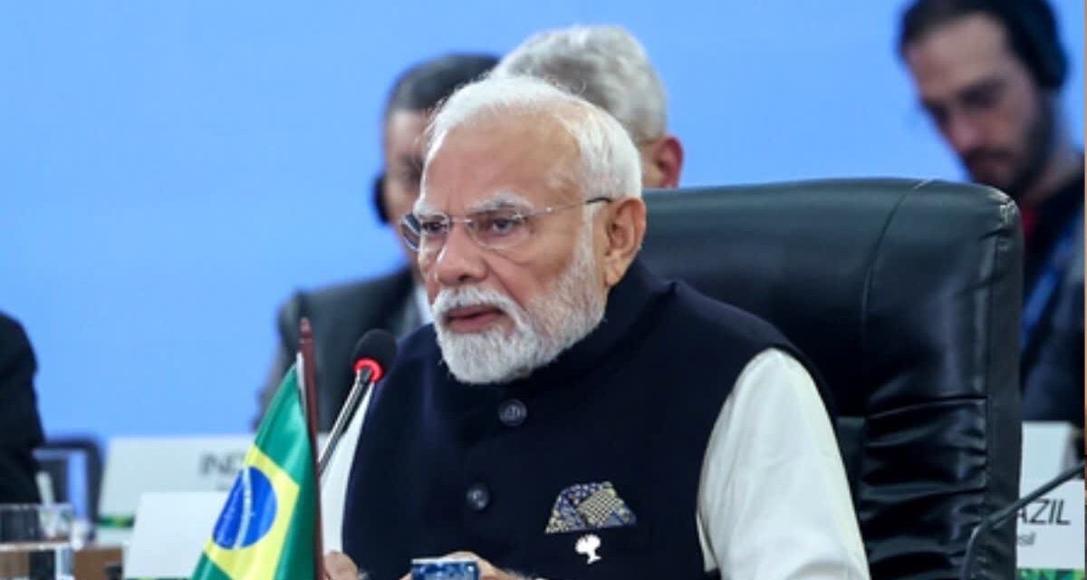 प्रधानमंत्री नरेंद्र मोदी ने BRICS शिखर सम्मेलन में पर्यावरण, COP-30 और वैश्विक स्वास्थ्य पर भारत की प्रतिबद्धता को दोहराया