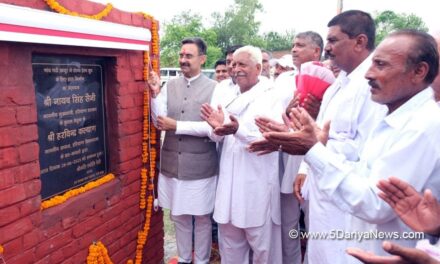 विधानसभा अध्यक्ष श्री हरविन्द्र कल्याण ने दी हलके को बड़ी सौगात, करीब 3 करोड़ 77 लाख की 7 परियोजनाओं का किया उद्घाटन एवं शिलान्यास