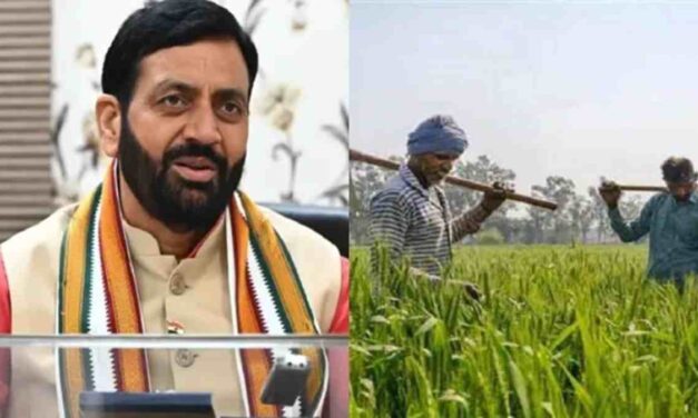मुख्यमंत्री नायब सिंह सैनी का किसानों के लिए बड़ा निर्णय: रबी फसल 2025 के नुकसान का 52.14 करोड़ रुपये मुआवजा जारी