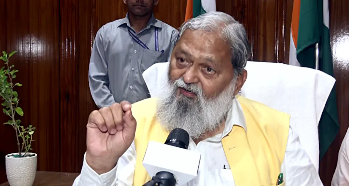 ऊर्जा मंत्री श्री अनिल विज द्वारा बिजली डिफाल्टरों की बकाया राशि की रिकवरी के लिए बैठक आयोजित की जाएगी