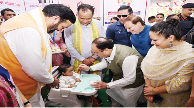 रोहतक में केंद्रीय स्वास्थ्य मंत्री जगत प्रकाश नड्डा और मुख्यमंत्री नायब सिंह सैनी ने “नमो वन” का उद्घाटन किया
