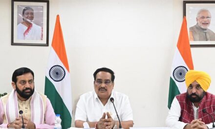 मुख्यमंत्री नायब सिंह सैनी: हरियाणा, पंजाब के मुख्यमंत्रियों के बीच पिछली बैठक से एक कदम आगे बढकर सकारात्मक माहौल में हुई चर्चा