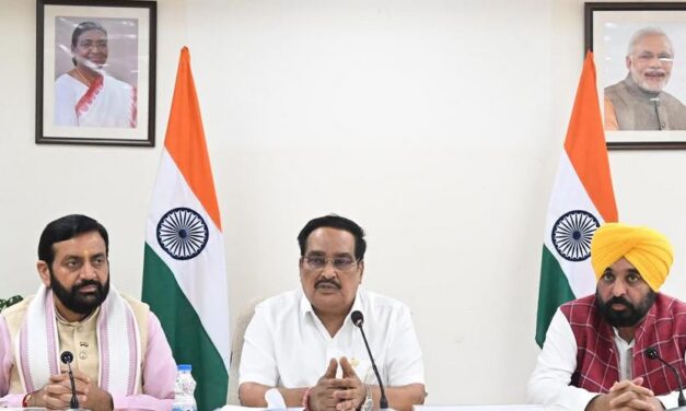 मुख्यमंत्री नायब सिंह सैनी: हरियाणा, पंजाब के मुख्यमंत्रियों के बीच पिछली बैठक से एक कदम आगे बढकर सकारात्मक माहौल में हुई चर्चा