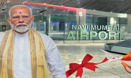प्रधानमंत्री नरेंद्र मोदी ने नवी मुंबई अंतर्राष्ट्रीय हवाई अड्डे का उद्घाटन किया, मुंबई में विभिन्न विकास परियोजनाओं का शुभारंभ किया