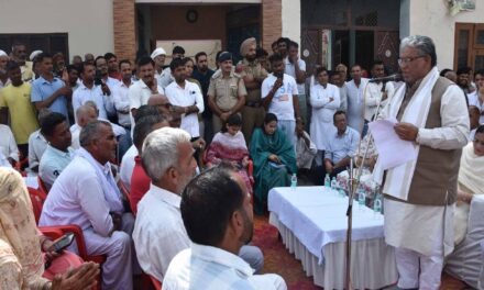 मंत्री कृष्ण लाल पंवार: जाखौली गांव में बनेंगी ई-लाइब्रेरी, महिला सांस्कृतिक केंद्र और इंडोर जिम