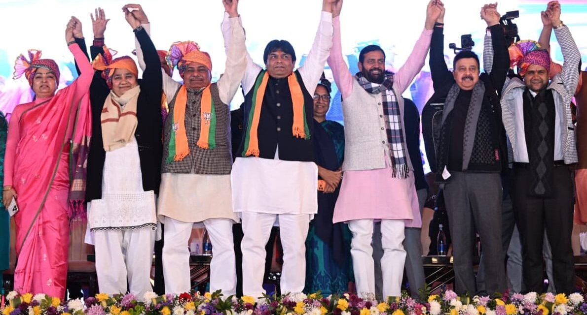 नववर्ष से पहले मुख्यमंत्री नायब सिंह सैनी ने गुरुग्राम में किया भव्य विकास कार्यों का उद्घाटन और शिलान्यास