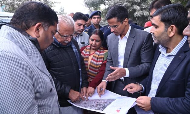 केंद्रीय मंत्री मनोहर लाल: करनाल के एलिवेटेड फ्लाईओवर का नाम होगा “अटल सेतु”, दिसंबर 2026 तक पूरा होगा निर्माण