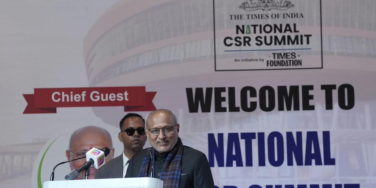 राष्ट्रीय सीएसआर शिखर सम्मेलन 2026: उपराष्ट्रपति सीपी राधाकृष्णन ने सरकार, उद्योग और समाज के सहयोग पर दिया जोर