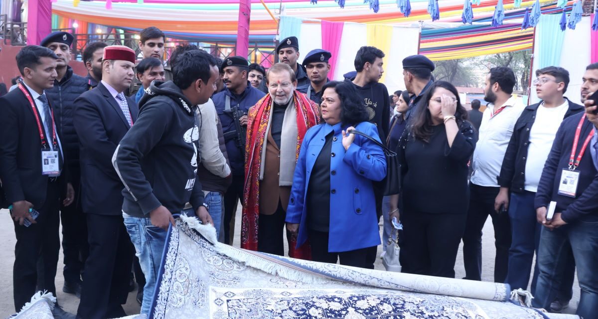 पर्यटन मंत्री डॉ. अरविंद शर्मा ने सूरजकुंड अंतरराष्ट्रीय शिल्प मेला का किया भ्रमण, संस्कृति और पर्यटन को नई दिशा देने पर दिया जोर