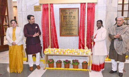 राष्ट्रपति द्रौपदी मुर्मु ने राष्ट्रपति भवन में ग्रंथ कुटीर का उद्घाटन किया, 11 शास्त्रीय भाषाओं में संग्रहित 2,300 किताबें